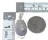 Turquoise Opal And Sterling Silver Pendant YX76582